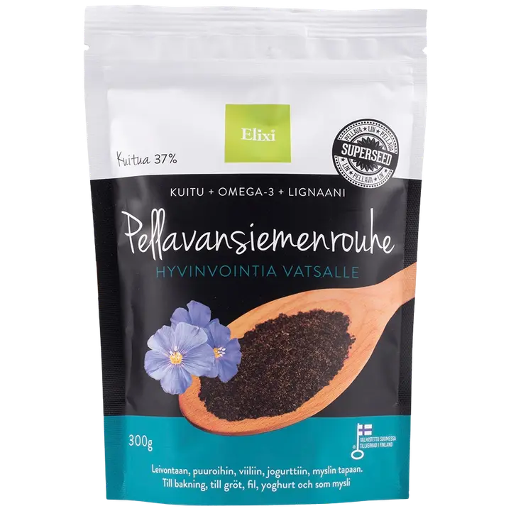 Elixi Pellavansiemenrouhe 300g