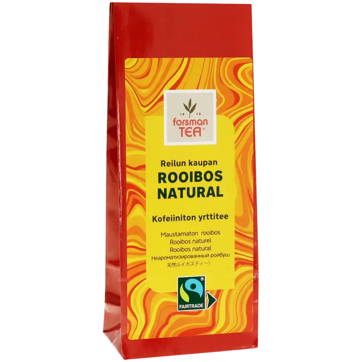 Forsman tea Rooibos Naturel Reilun kaupan yrttitee 60 g