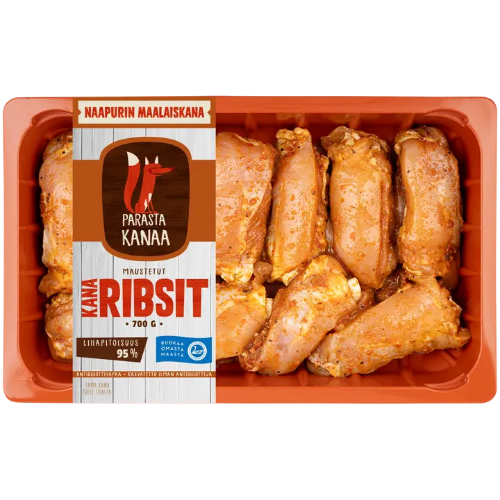 Naapurin Maalaiskanan kanaribsit, maustettu 700g