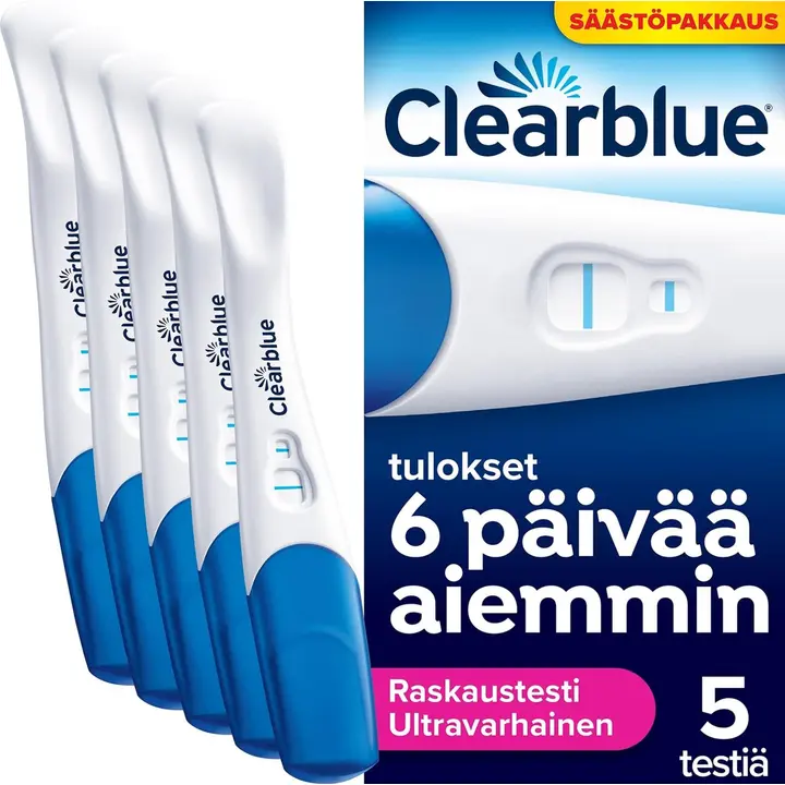 Clearblue Visual Early Stick 5ct raskaustesti