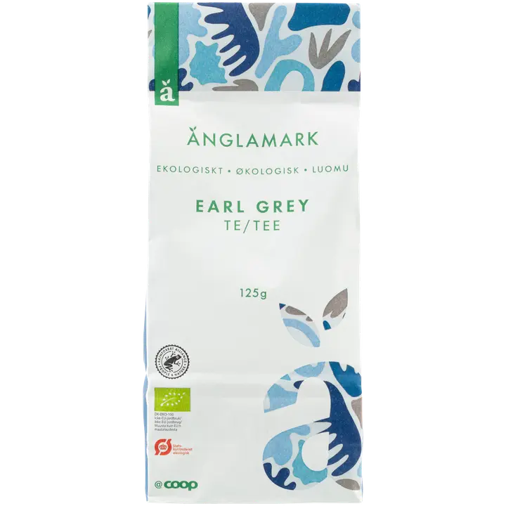 Änglamark must tee Earl Grey, orgaaniline 125g