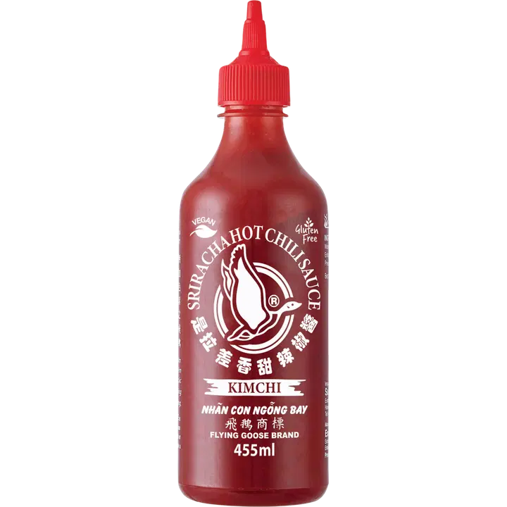 Flying Goose Sriracha chilikastike kimchi 455ml