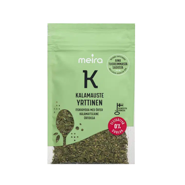 Meira Kalamauste yrttinen ei lisättyä suolaa 23g