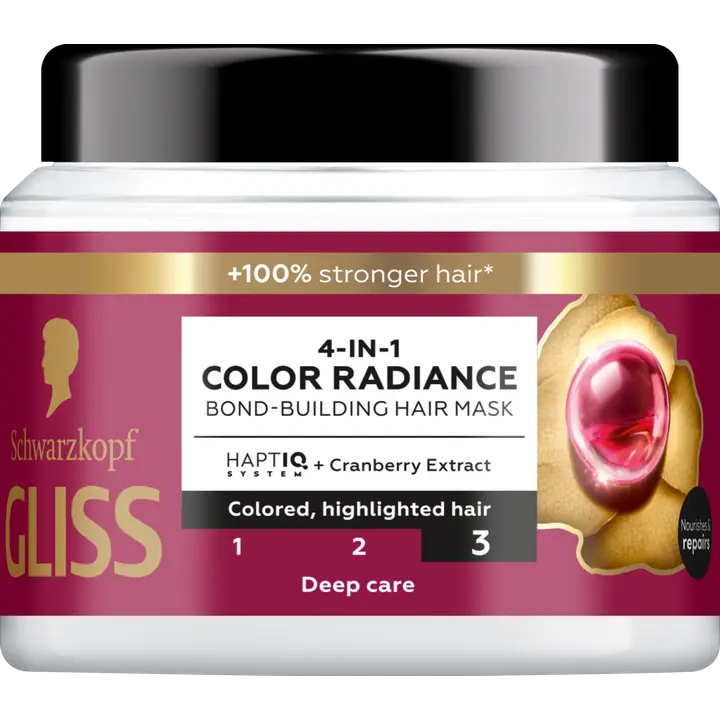 Schwarzkopf Gliss 4-in-1 Color Radiance syvähoito 400 ml