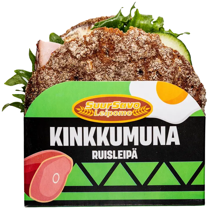 Suur-Savon Leipomo kinkku-munaruisleipä 180 g