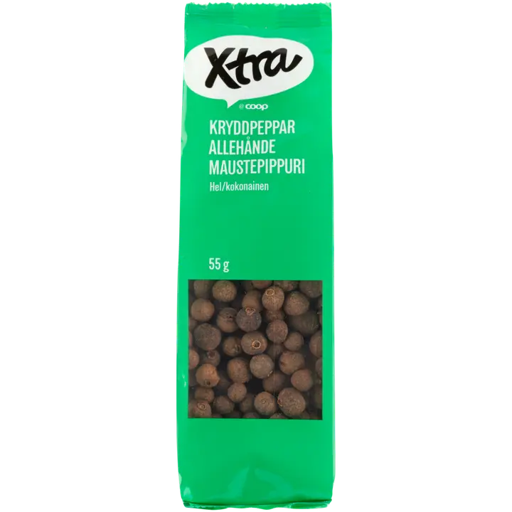 Xtra maustepippuri kokonainen 55 g