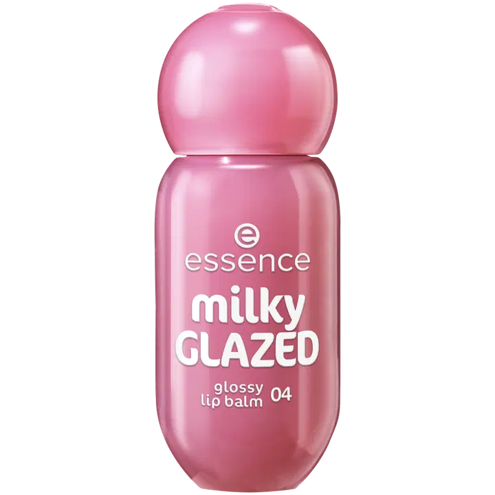 essence milky GLAZED glossy lip balm 04 Berry Au Lait 4 ml