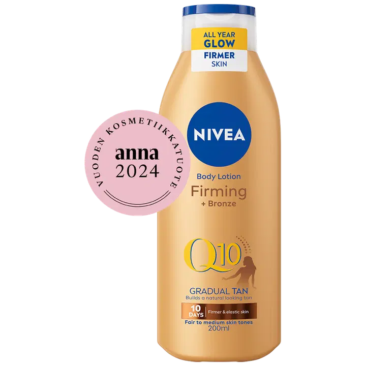 NIVEA 200ml Q10 Firming +Bronze Body Lotion -vartaloemulsio