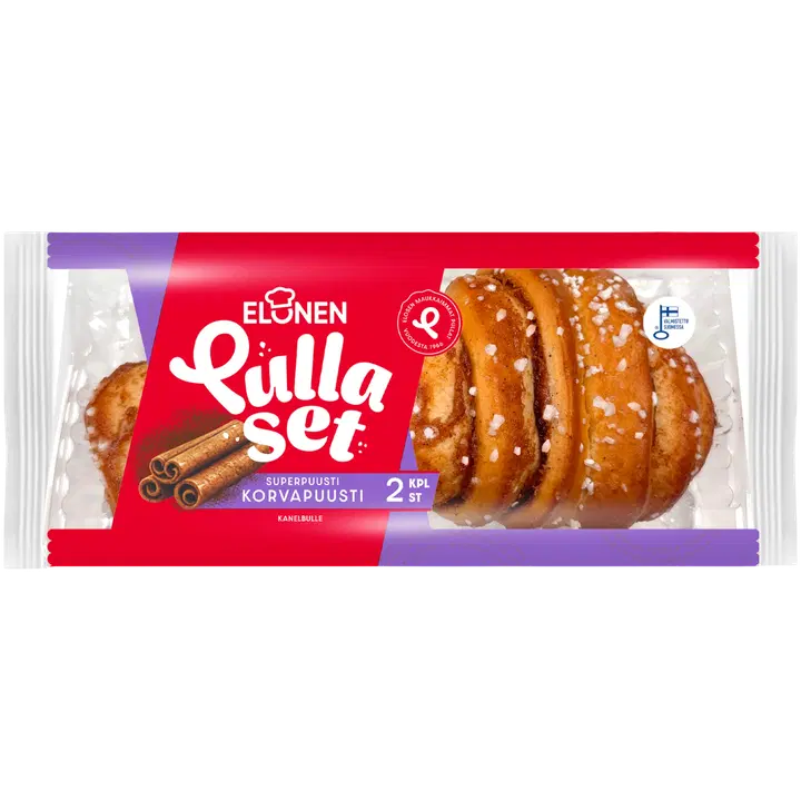 Elonen Pullaset Superkorvapuusti 2kpl 240g