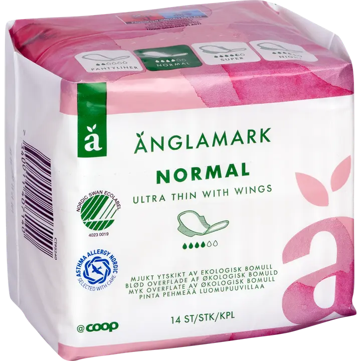 Änglamark hügieeniside normal ultra thin 14tk