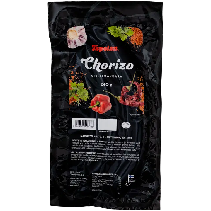Tapola Chorizo grillimakkara 240 g