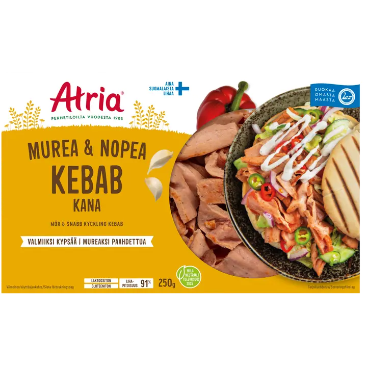Atria Murea & Nopea Kana Kebab 250g