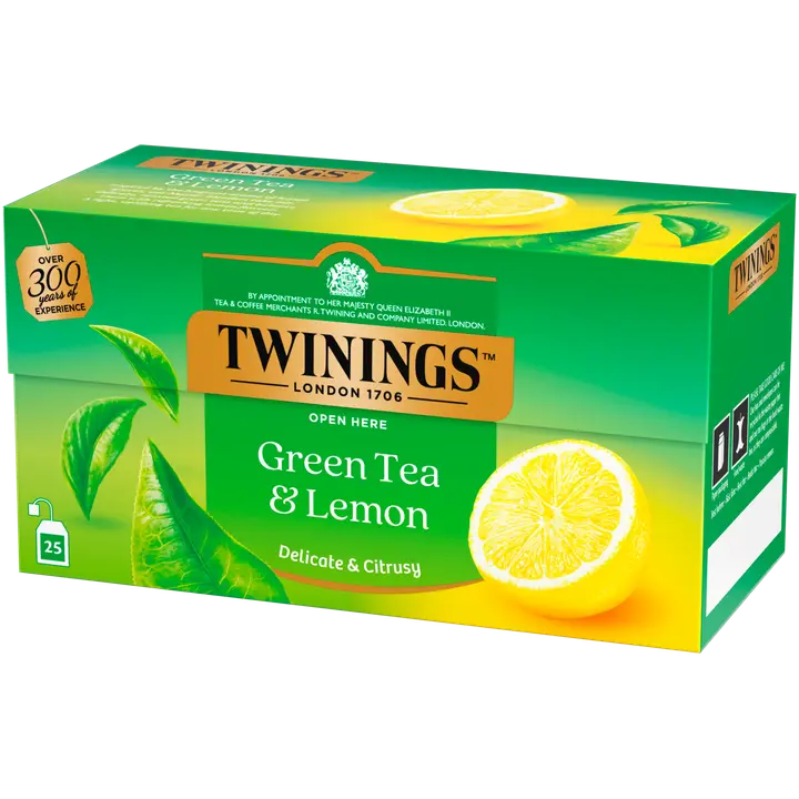 Twinings Roheline Tee sidruniga 25pk