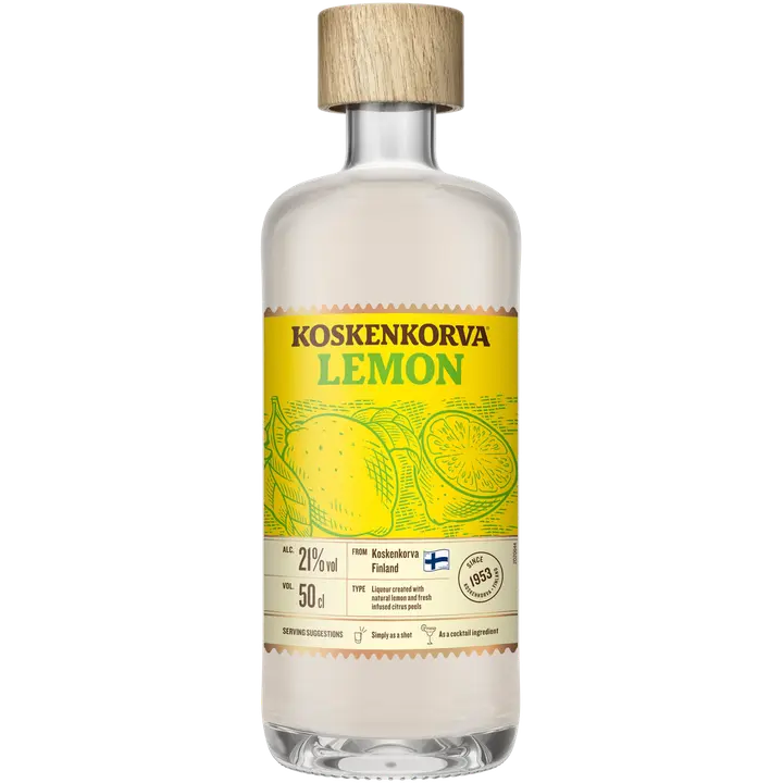 Koskenkorva Lemon Shot liköör 21%vol 500ml