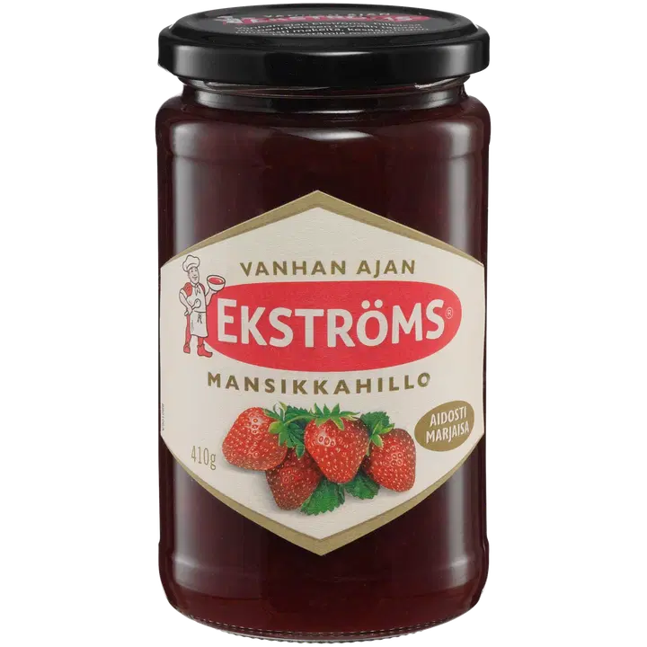 Ekströms Vanhan ajan jordgubbssylt 410g