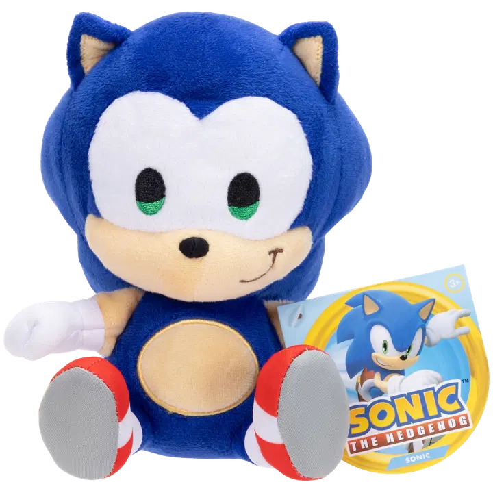 Sonic  7 pehme mänguasi
