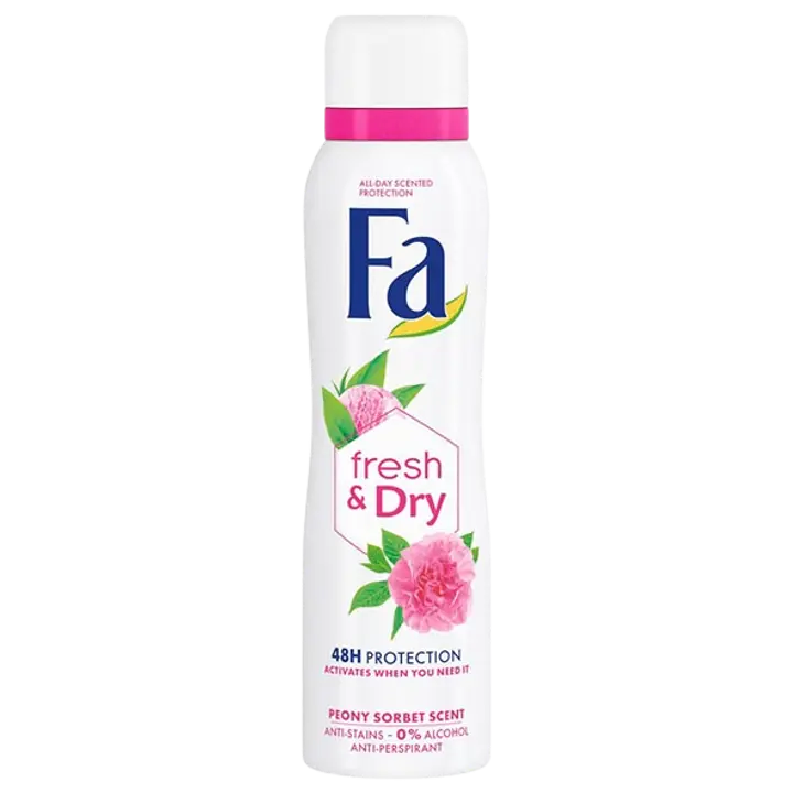 Spreideodorant Fa Fr& Peony Sorbet 150ml