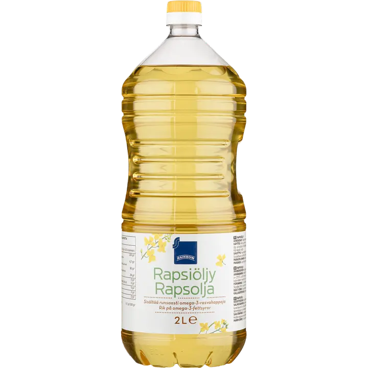 Rainbow rapsiöljy 2l
