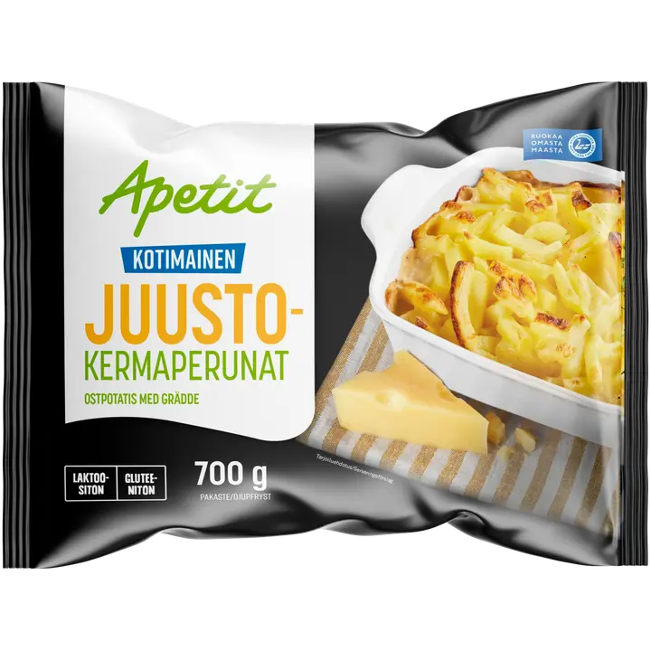 Apetit Kotimainen Juustokermaperunat pakaste 700g