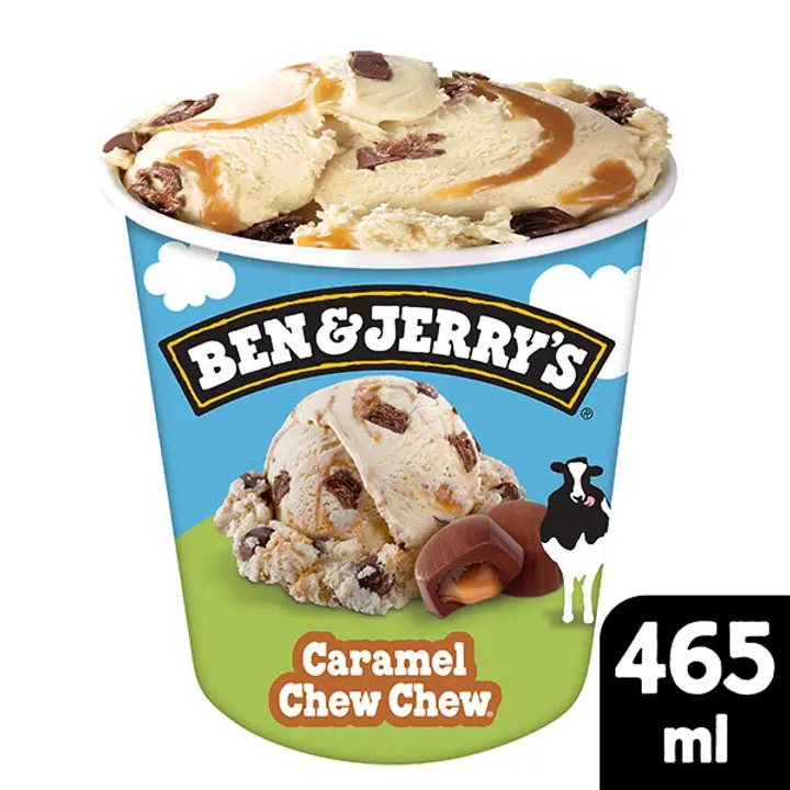Ben & Jerry's Caramel Chew Chew Jäätelöpakkaus 465ml/424g