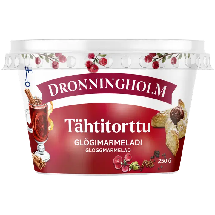 Dronningholm Tähtitorttu Glöggmarmelad 250 g