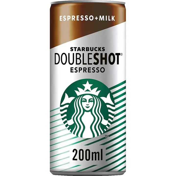 Starbucks 200 ml Doubleshot Espresso maitokahvijuoma