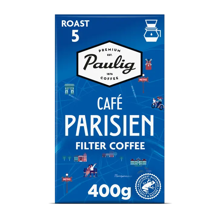 Paulig Café Parisien kahvi suodatinjauhatus 400g