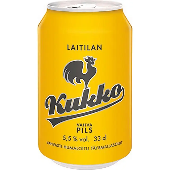 Laitilan Kukko Vahva Pils 5,5 til-% 0,33L olut