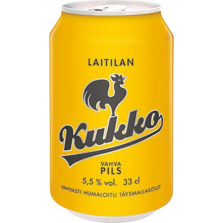 Laitilan Kukko Vahva Pils 5,5 til-% 0,33L olut