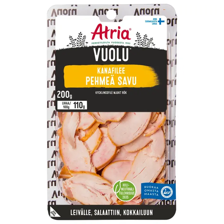Atria Vuolu Kanafilee Pehmeä Savu 200g