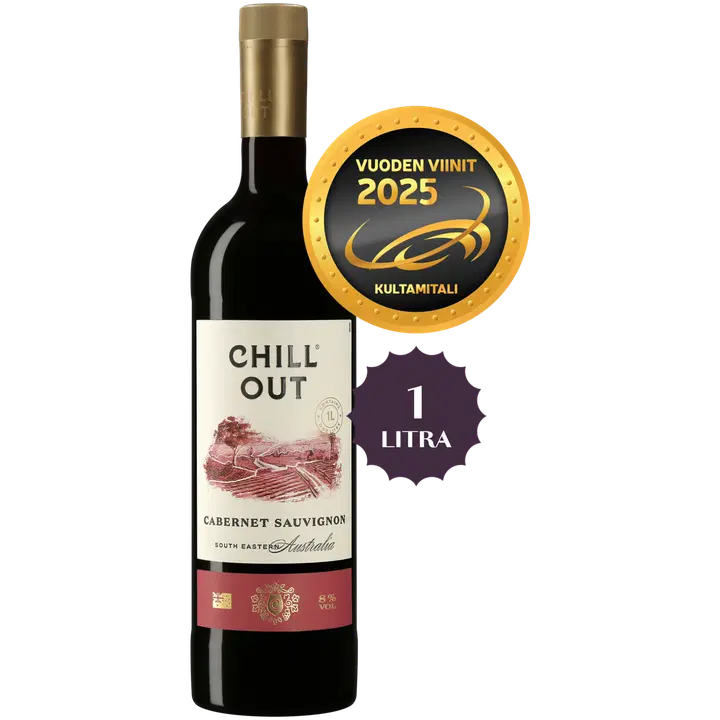 Chill Out Cabernet Sauvignon 8 til-% 1L PET plo