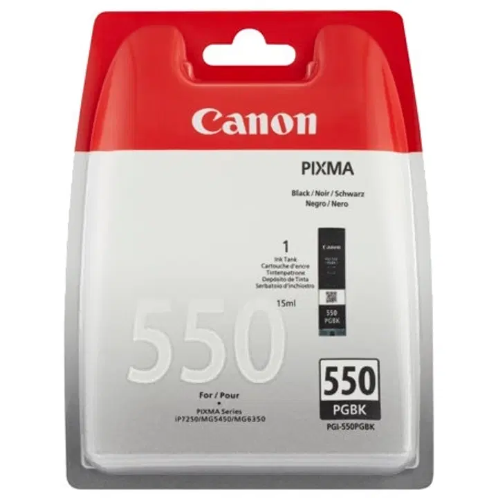 Canon PGI-550 PGBK BL SEC mustepatruuna musta