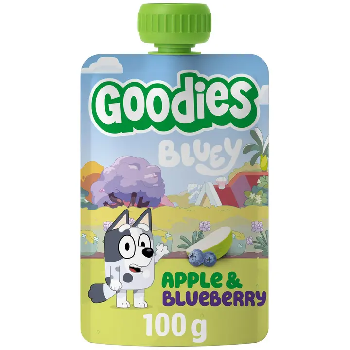 Goodies Bluey Apple & blueberry smoothie 100g