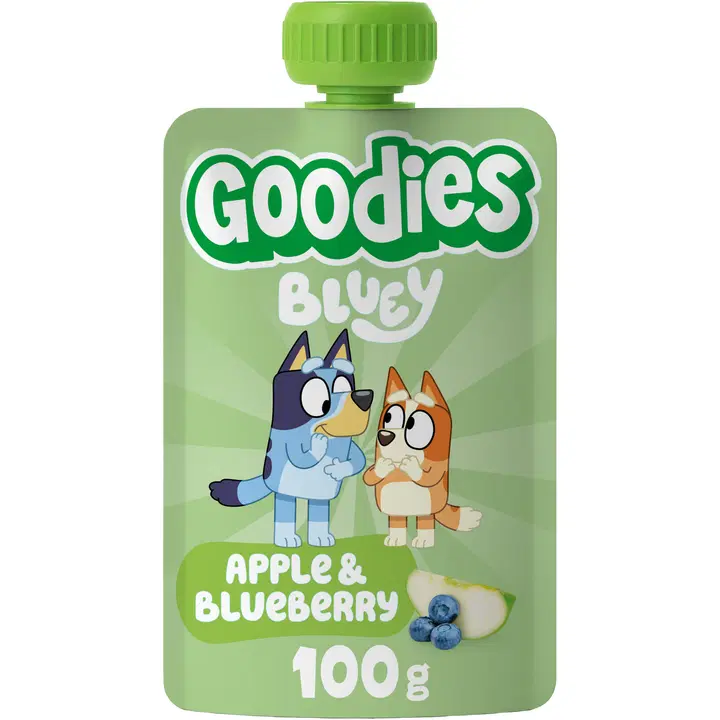 Goodies Bluey Apple & blueberry smoothie 100g