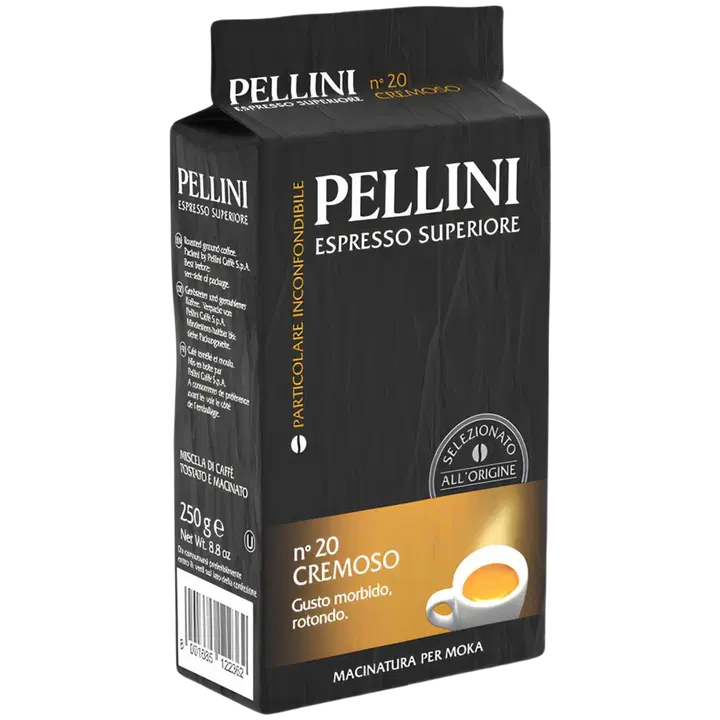Pellini Cremoso jauhettu mokkakahvi 250g