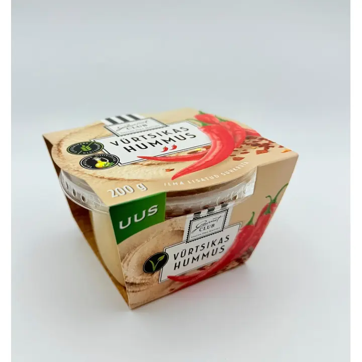 Gourmet Club Vürtsikas hummus, 200 g