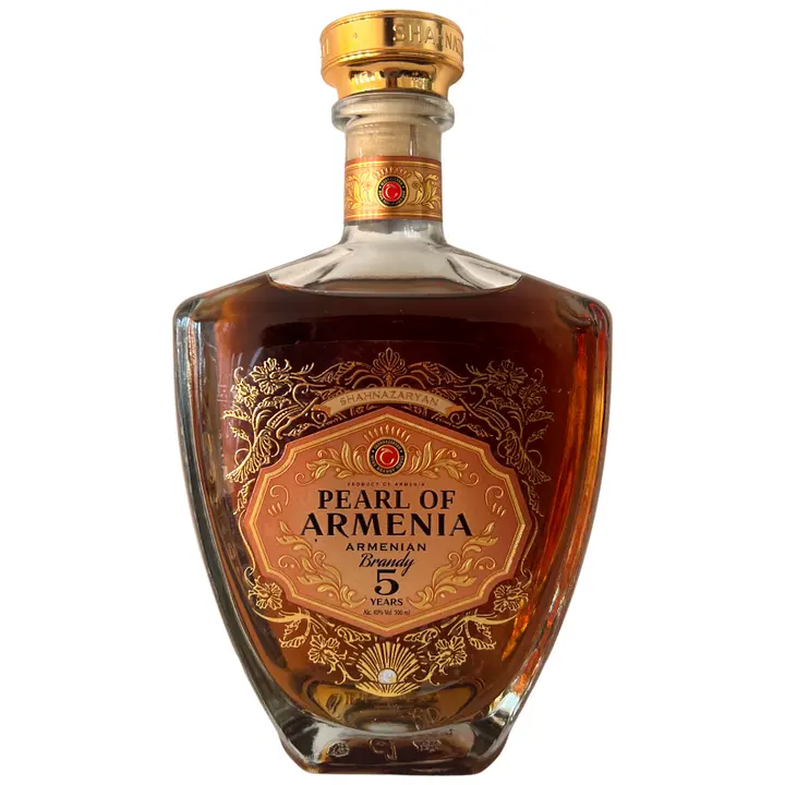 Shahnazaryan Pearl of Armenia 5Yo Brandy 40%vol 500ml