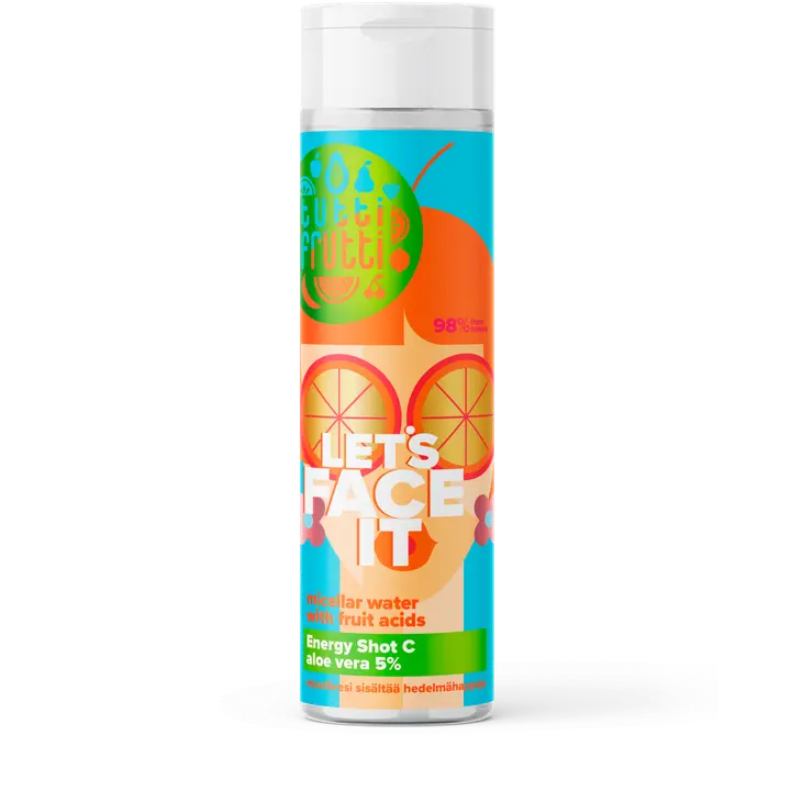 Tutti Frutti Misellivesi sisältää hedelmähappoja