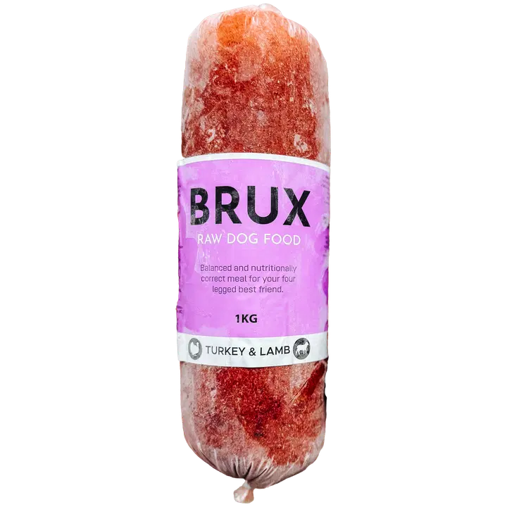 Brux Kalkun ja Lammas, tasakaalustatud toortoit 500g