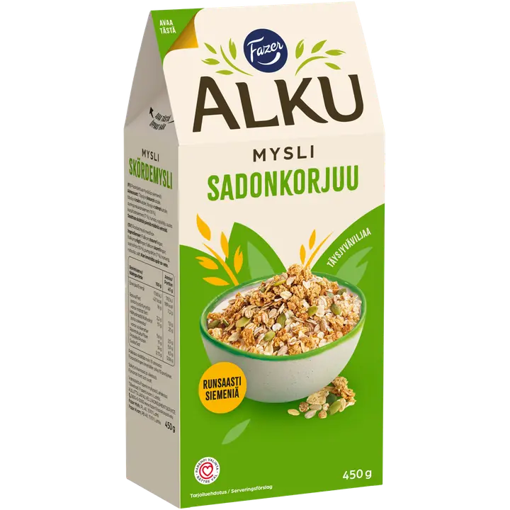 Fazer Alku Sadonkorjuumysli 450 g