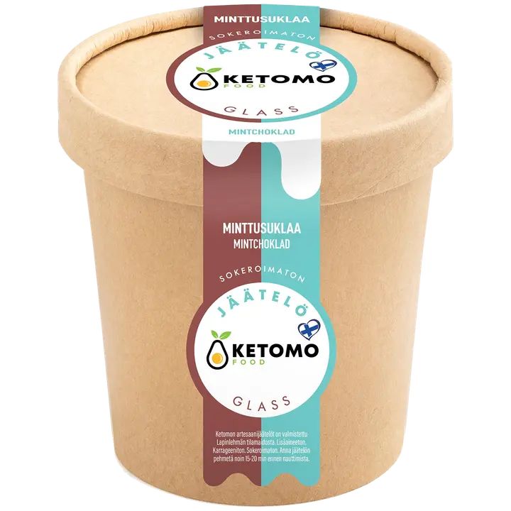 Ketomo Food Minttusuklaajäätelö 473ml