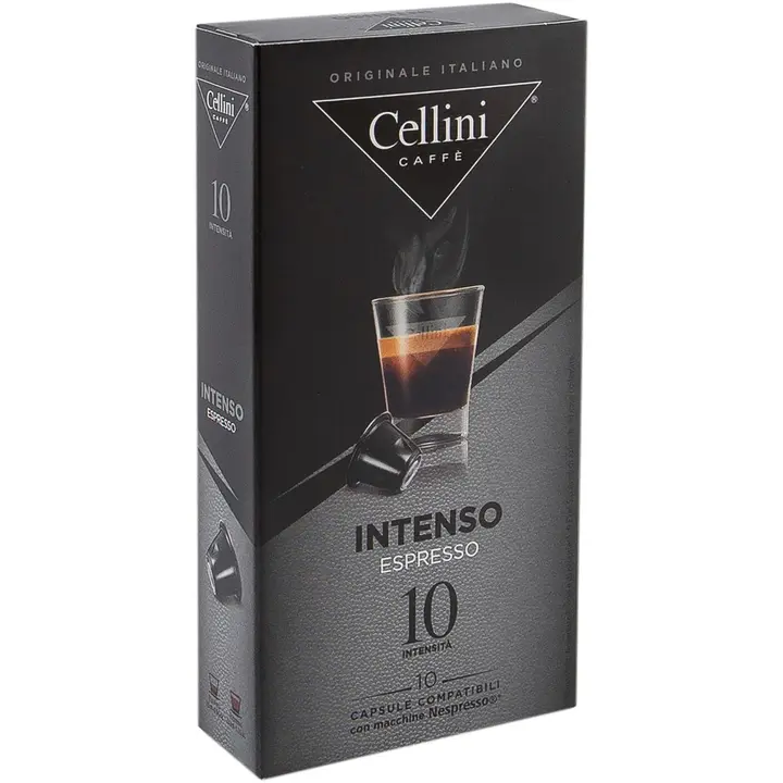 Cellini 10x5g Intenso Espresso kahvikapseli