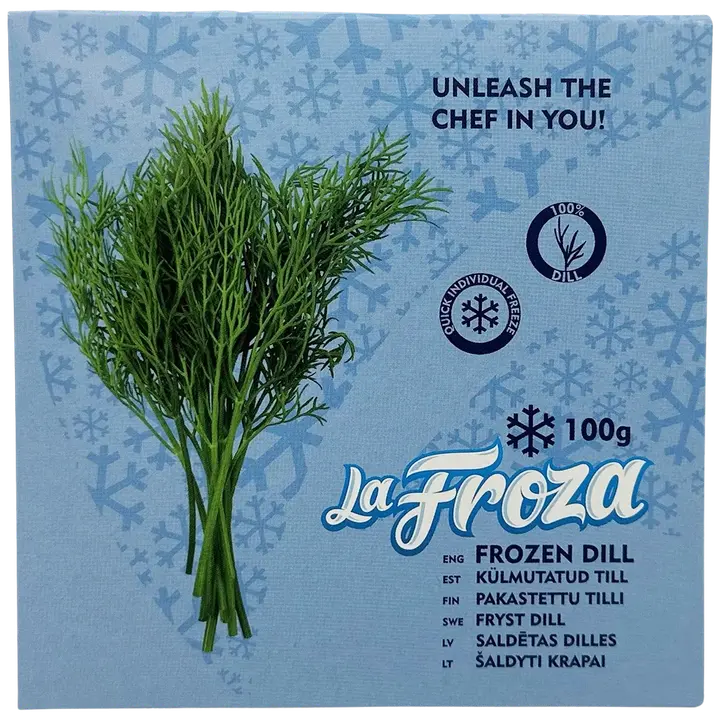 Külmutatud hakitud till, 100 g