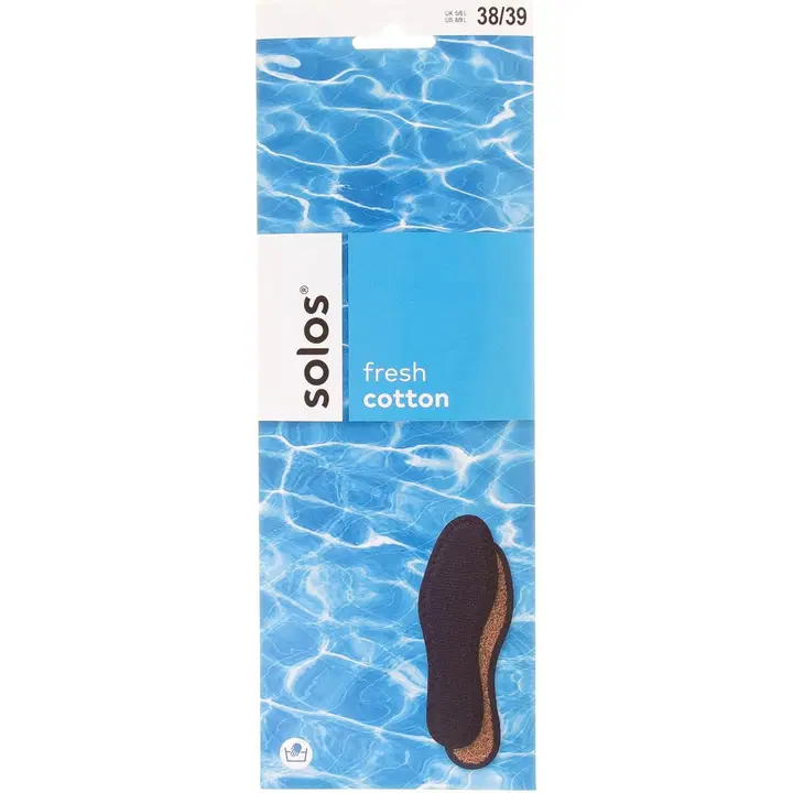 Solos pohjallinen Cotton Frotee koko 38/39