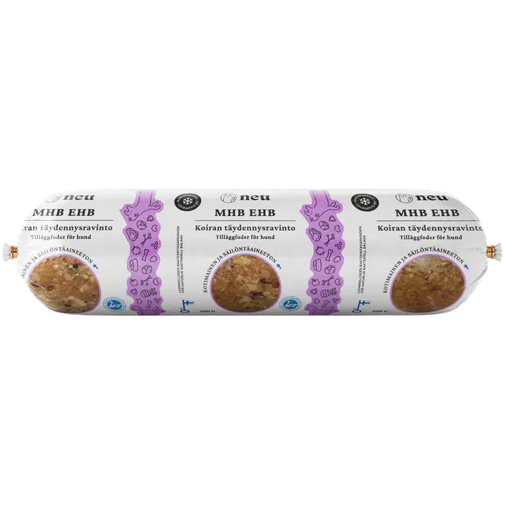 NEUfrau Oy MHBEHB koiran täydennysravinto pakaste 500g