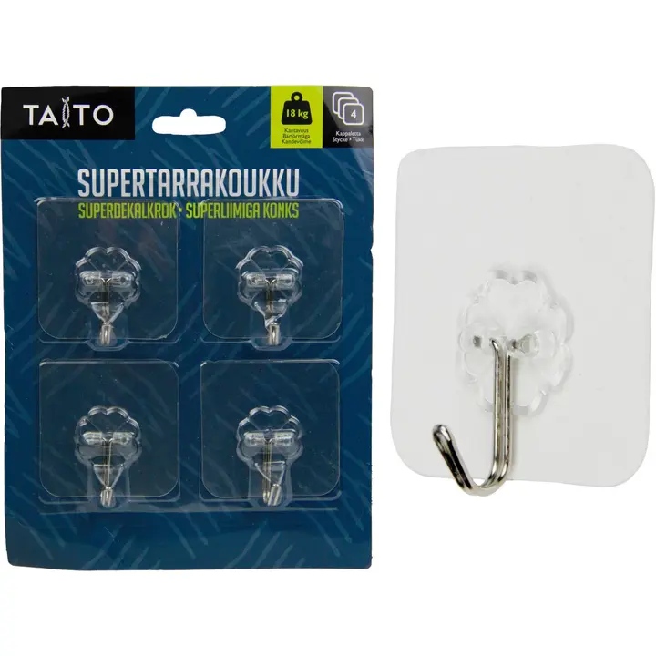 Riputuskonksud Taito 4 tk