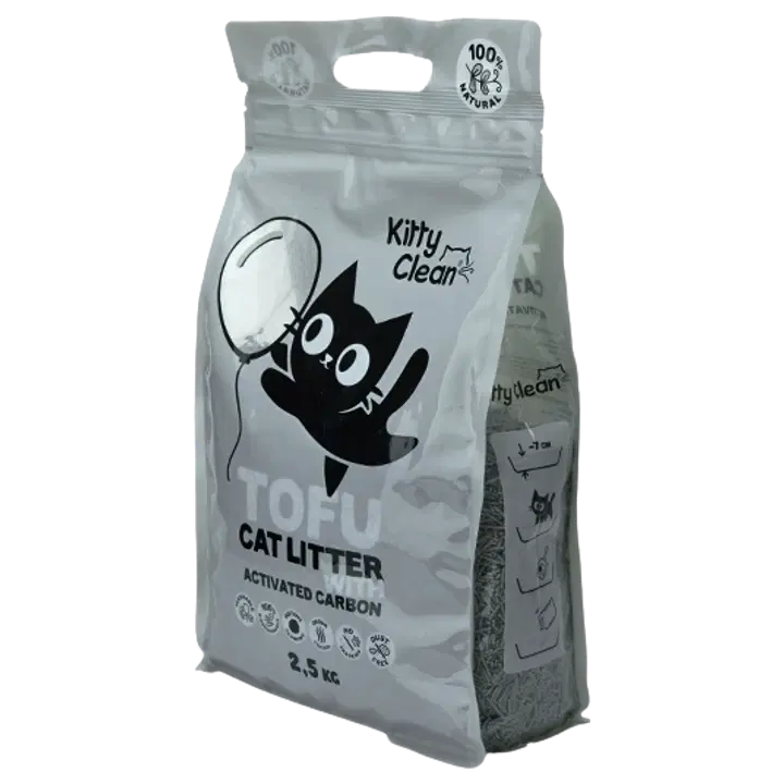 Kitty Clean Tofu kassiliiv, aktiivsöega 2,5kg