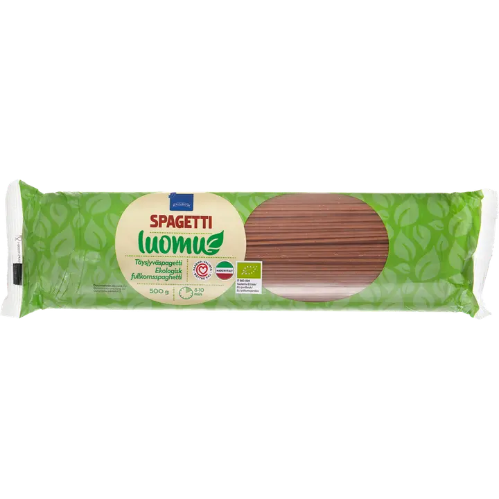 Rainbow täisteraspagetid 500 g, organic