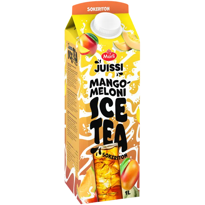 Marli Juissi Ice Tea Sokeriton Mango-meloni jääteejuoma 1 L