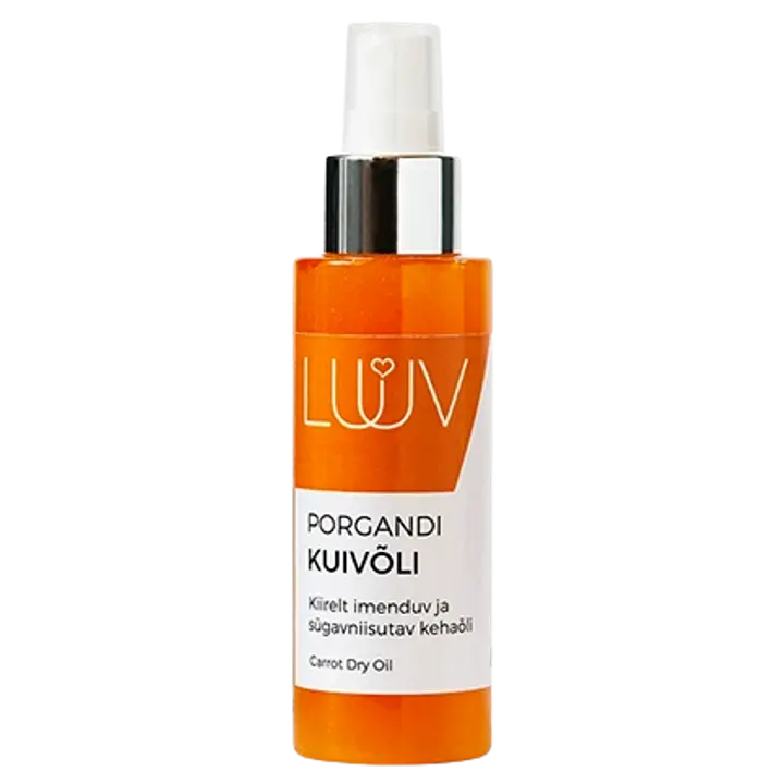 Porgandi kuivõli Luuv aaloega 100ml